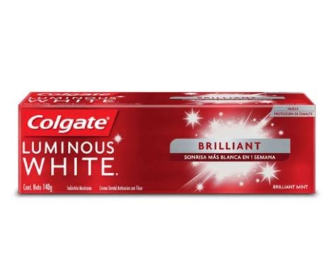 Pasta dental Colgate Luminous White Brilliant mint 125 ml