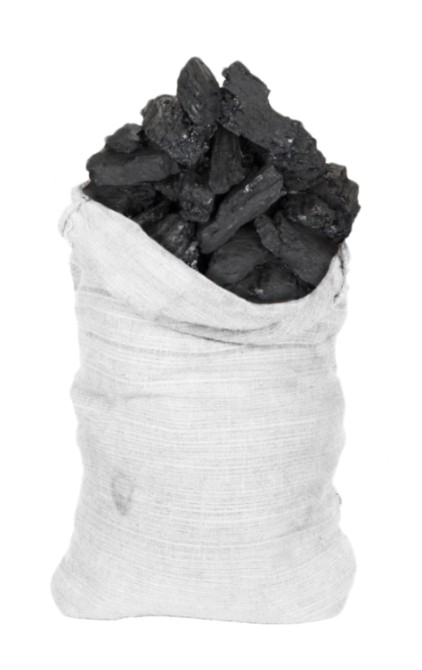 Saco de carbon natural de 15KG