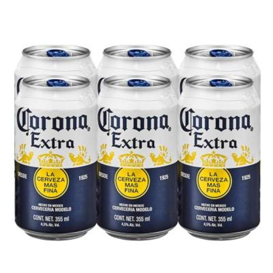 Six de Corona de lata 355mL