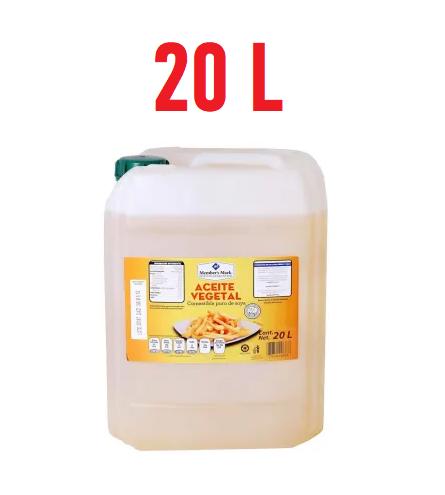 Aceite de soya puro, garrafa de 20L