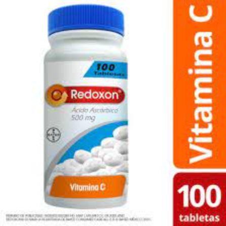 Redoxon plus ácido ascórbico 500 mg paquete de 100 tabletas
