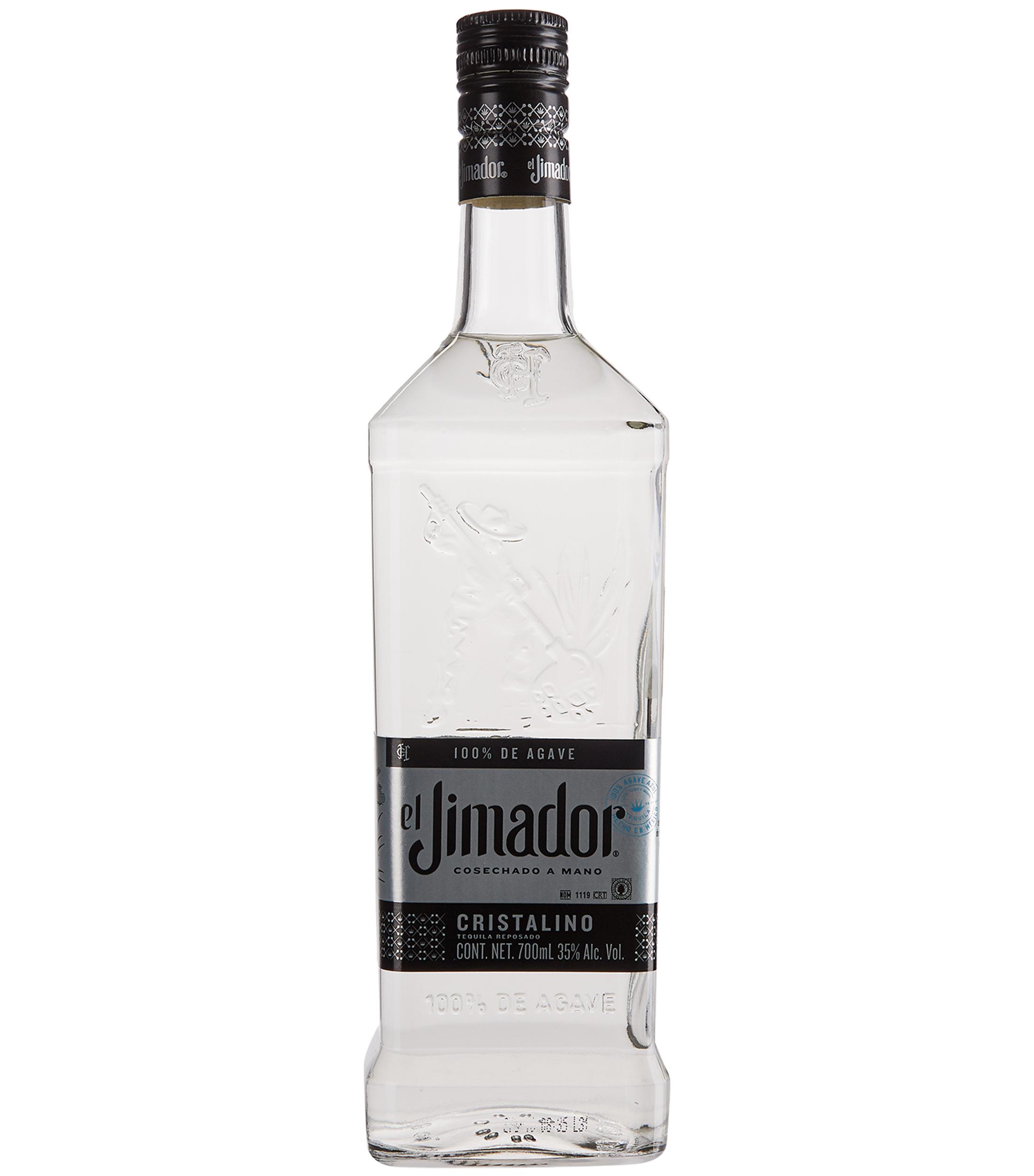 Tequila reposado cristalino El Jimador 700 ml
