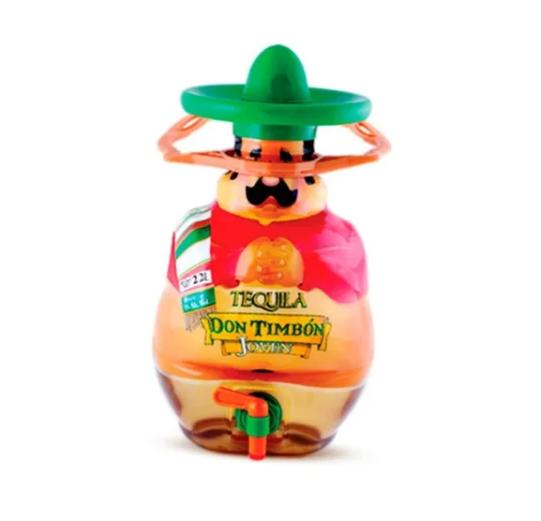 Tequila mexicano Don Timbon 2.2 litros botella de plástico con etiquetas de plástico