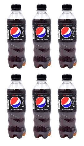 Refresco Pepsi Black sin azúcar 355 ml paquete de 6