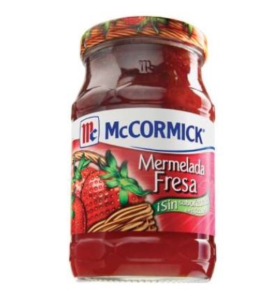 Mermelada McCormick de fresa 470gr