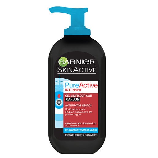 Gel limpiador facial Garnier Skin Active 200 ml