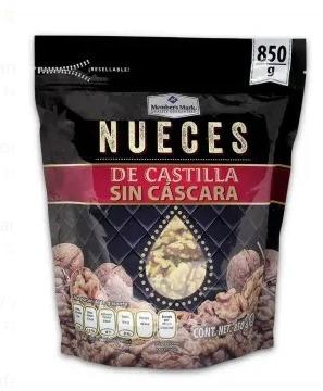Nueces de Castilla sin cascara850 g