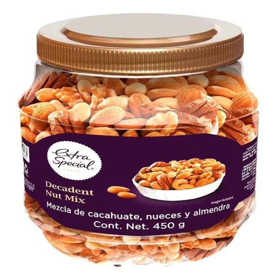 Mix cacahuates y nueces 450g Decadent Nut Mix
