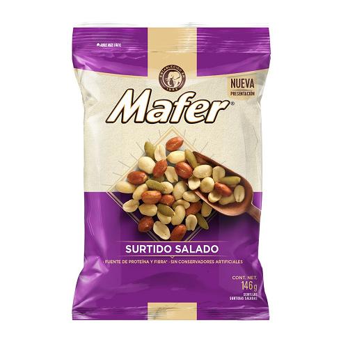 Mafer cacahuates salados 170g