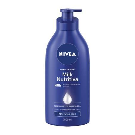 Crema corporal Nivea 1 litro para piel extra seca