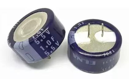 Batería de condensador 5.5V, 1.0F, paquete de 2