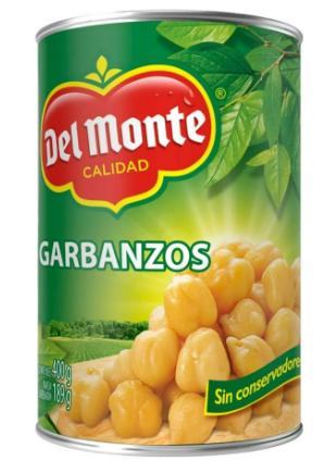Garbanzo en lata de 400gr