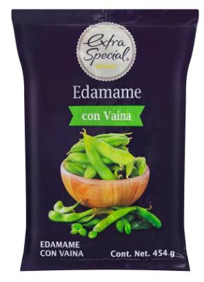 EDAMAME CONGELADO VAINA, BOLSA DE 454 GR