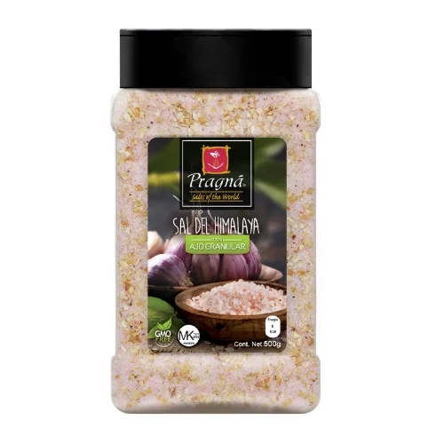 CRISTALES DEL HIMALAYA CON AJO GRANULAR 500G SAZONADOR