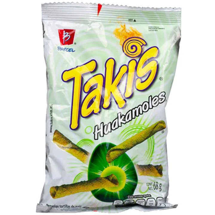 TAKIS HUAKAMOLES BARCEL 70G