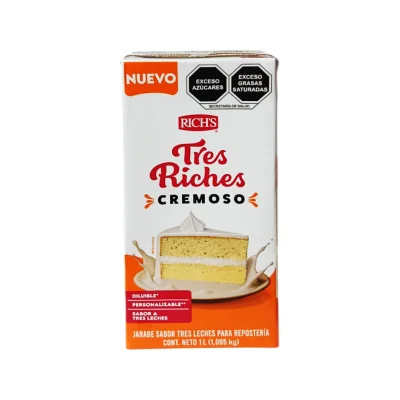 TRES RICHES CREMOSO UHT 1LT