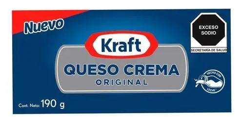 QUESO CREMA KRAFT 190GRS