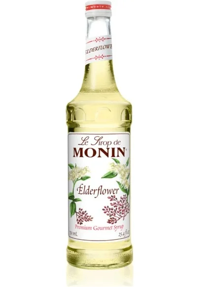 JARABE FLOR DE SAUCO (ELDER FLOWER)  MONIN 750ML